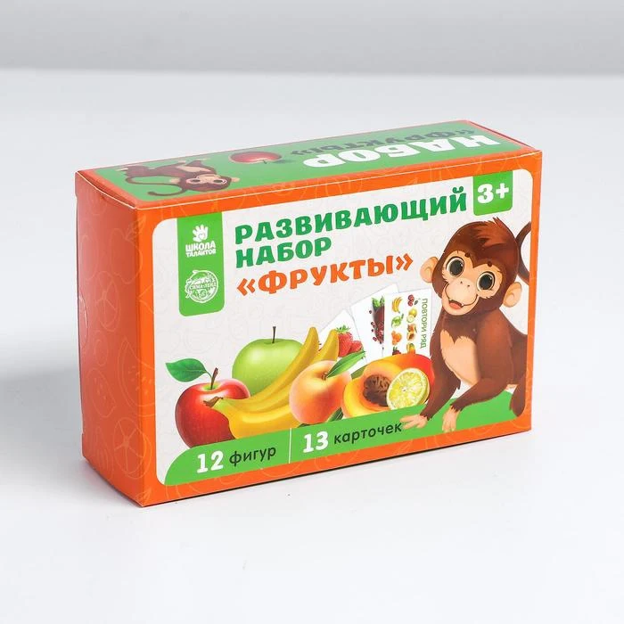 Счётный материал Фрукты 15х10х5 см|Юный математик| |