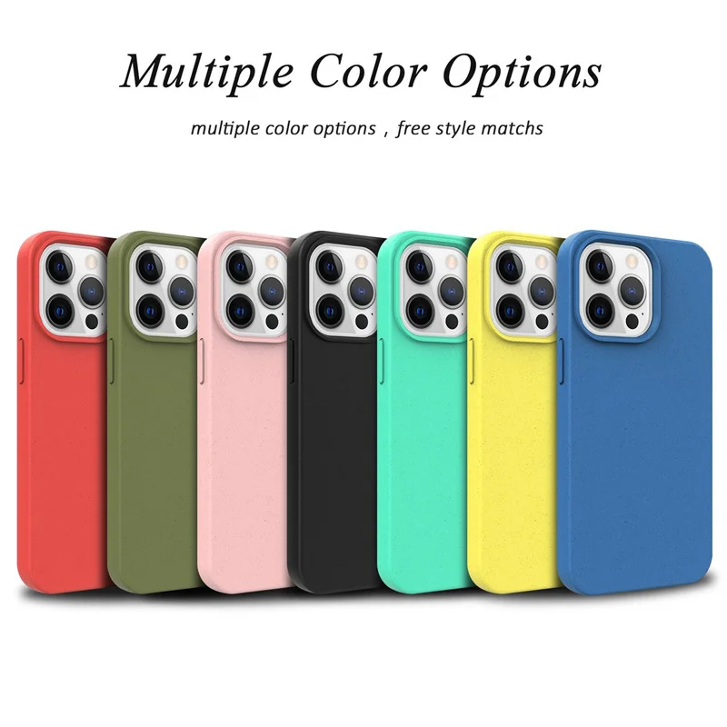 

The New Environmentally Friendly Silicone Phone Case Is Suitable For IPhone 13 Pro Max The Fully Degradable12 Mini 11 X XS XR