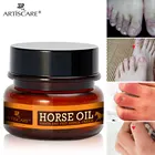 Крем для рук и ног ARTISCARE с конским маслом, Восстанавливающий Антивозрастной зимний отбеливающий лосьон для рук против трещин, питательный персиковый лосьон