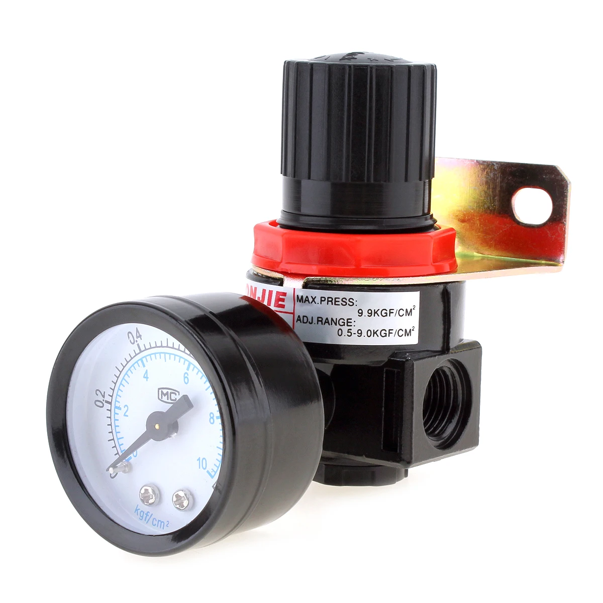 

Air Source Treatments AR2000 0-1.0mpa Adjustable Air Pressure Regulator Air Treatment Units G1/4 Caliber with Gauge and Bracket