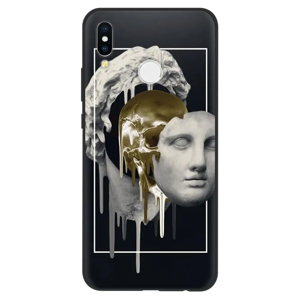 Мягкий чехол из ТПУ с скульптурой для huawei P30 mate 20 30 10 P20 Lite Pro P Smart чехол Funda для huawei P8 P9 P10 Lite