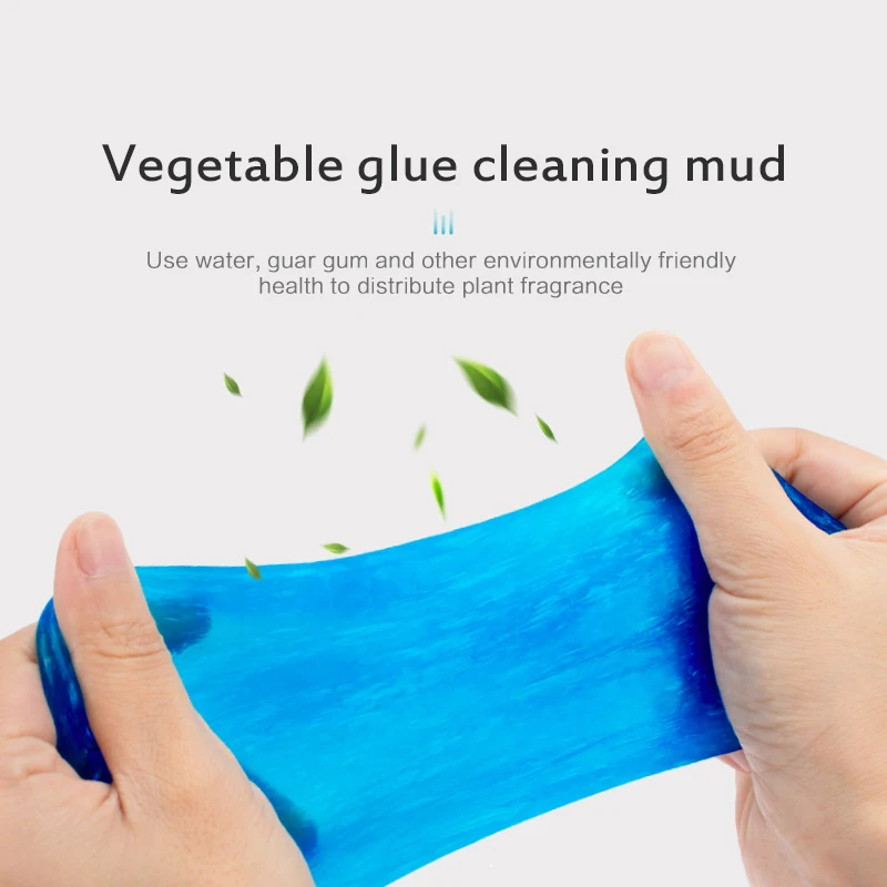 

80g Auto Car Cleaning Pad Glue Powder Cleaner Cleaner Dust Remover Gel Home Computer Keyboard Clean Tool Car Cleaning Artifact