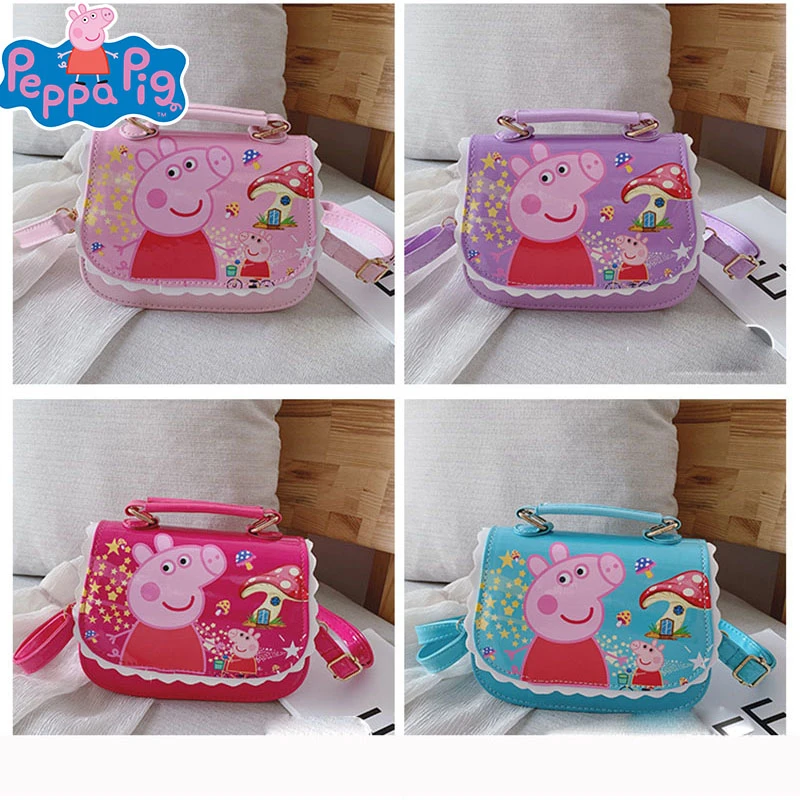 Детская сумка через плечо из искусственной кожи Peppa Pig игрушки куклы милые