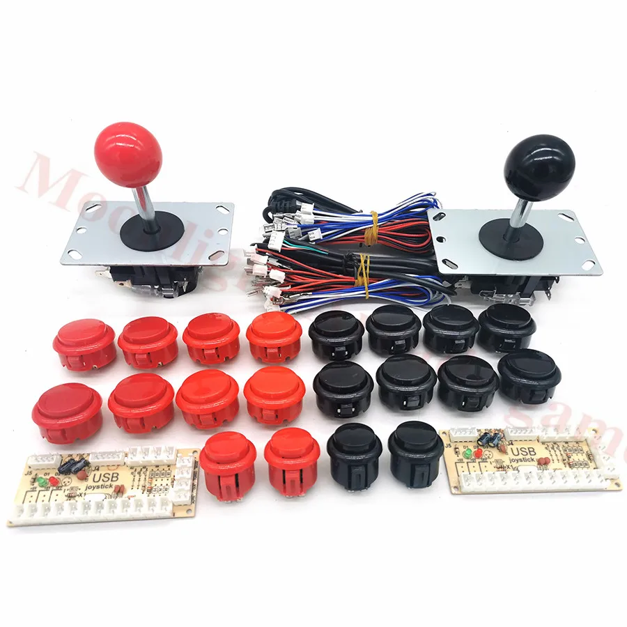 Аркадный набор для самостоятельной сборки 2 игрока Нулевая задержка аркадная