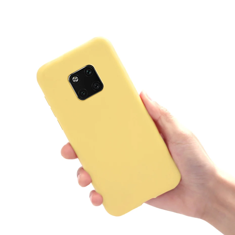 Макарон силиконовый мягкий чехол для huawei Y7 Y6 P20 P30 Lite Pro P Smart Коврики 20 30 Pro Lite Honor 10 8x 8c чехол для телефона