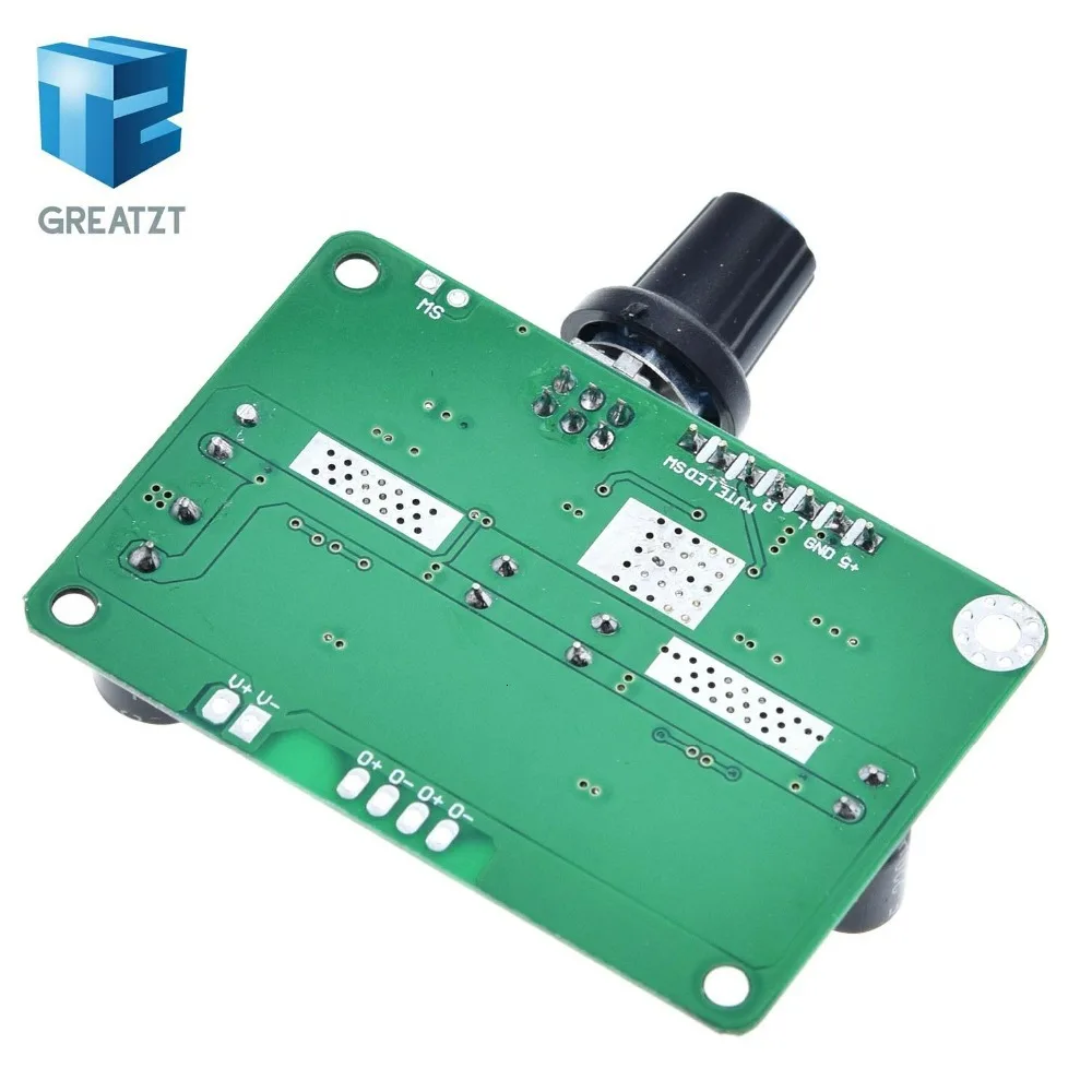 Bluetooth 4,2 TPA3110 30 Вт+ 30 Вт Цифровой стерео аудио Мощность модуль усилителя 12 V-24 V автомобиль для USB Динамик, Портативный Динамик