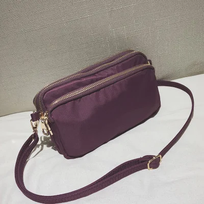 

2020 New Style Simple Nylon Bag Sports Light WOMEN'S Bag Casual Crossbody Bag