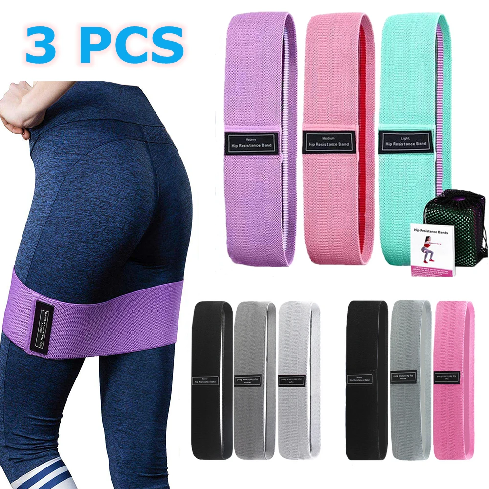 Эспандер Crossfit для йоги фитнеса эластичное оборудование упражнений тканевый