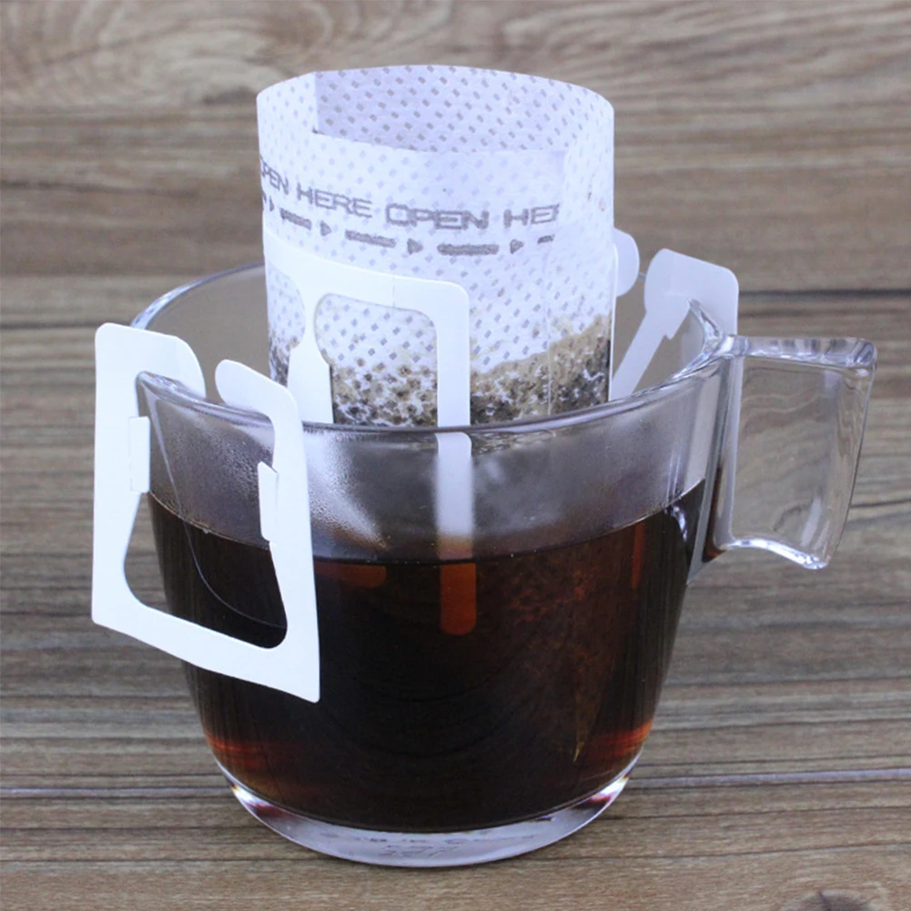 50 шт./упак. капельного Кофе сумка Портативный самообслуживания Чай висит