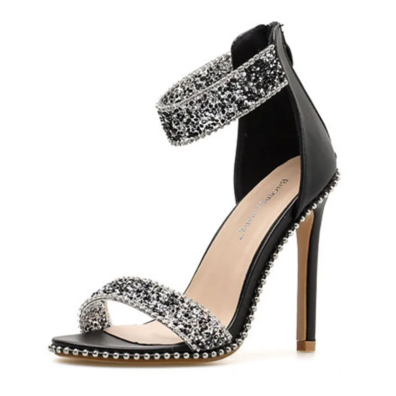 Ltart/тонкие туфли на очень высоком каблуке 11 см Римские сандалии Пикантная женская