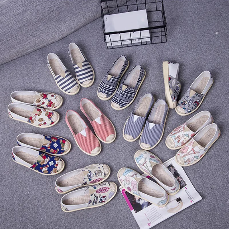 Весенняя женская обувь на плоской подошве Женские Повседневные Дышащие Лоферы