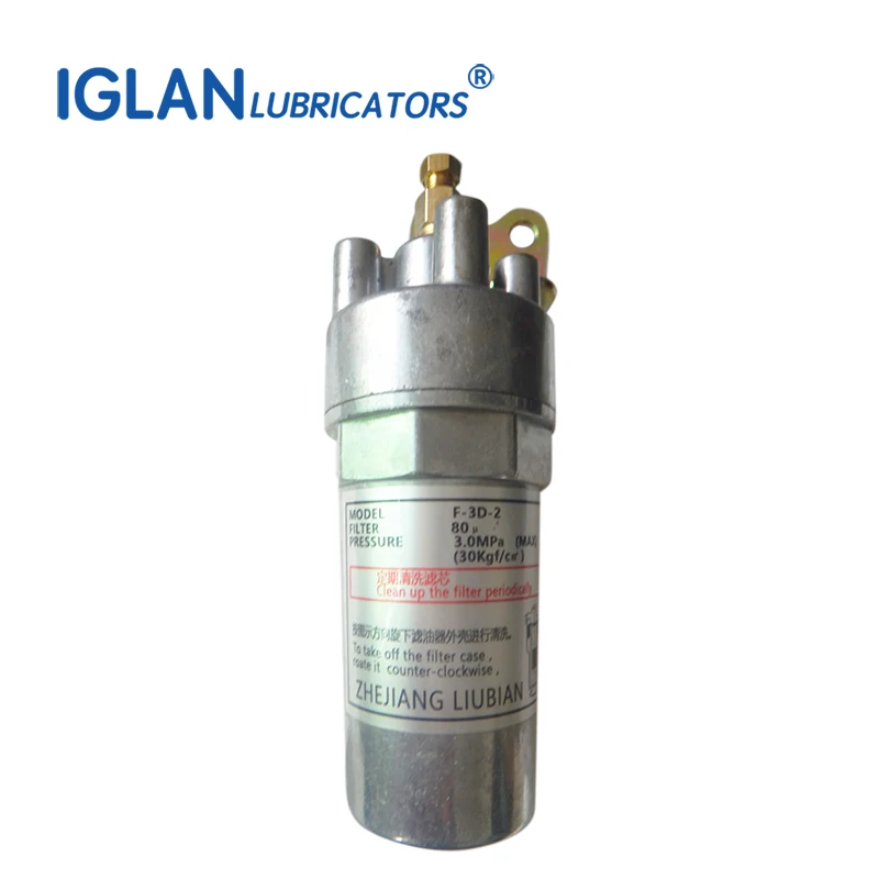 IGLAN высокое качество 3Mpa 40μ 80μ точность PT1/8 нить масляный фильтр смазка фитинг для