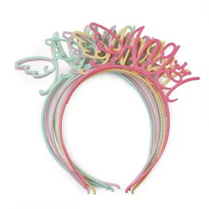 6 шт., детские пластиковые повязки на голову