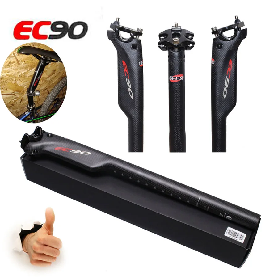 EC90 Сверхлегкий карбоновый Подседельный штырь из углеродного волокна для горного