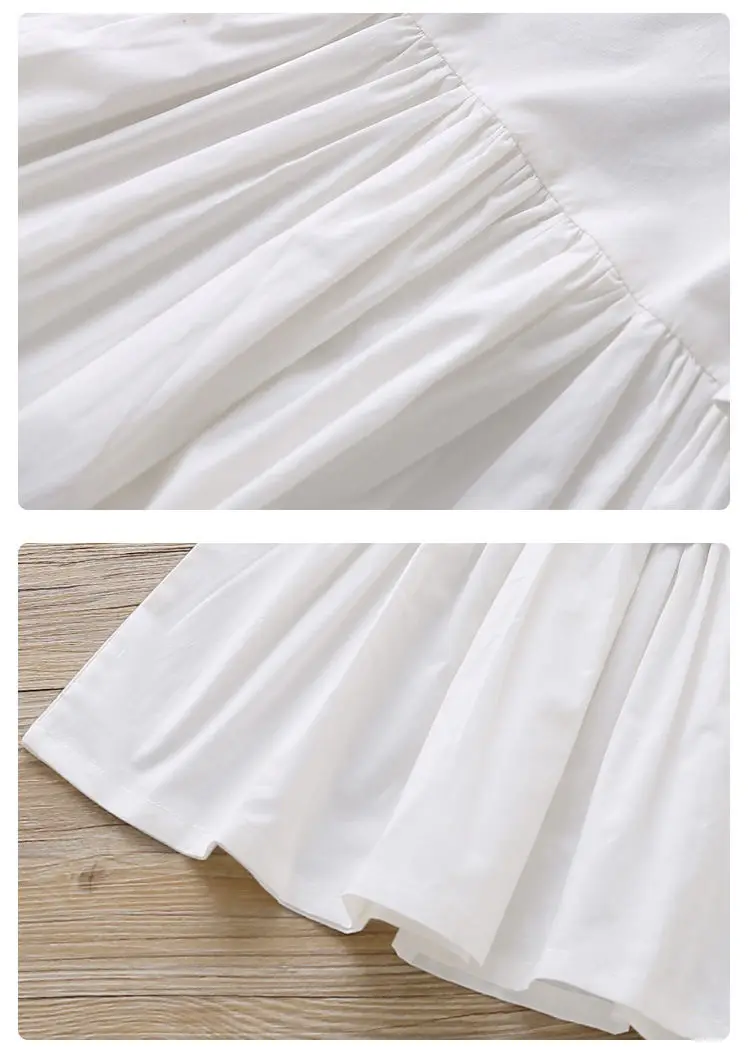 

girl Flowers ruffles Princess bow dresses 2020 summer new baby children kids casual stitching birthday party clothes