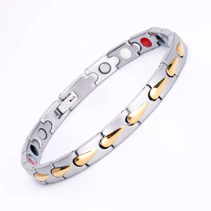 Новый браслет с магнитной энергией для мужчин и женщин био терапией из