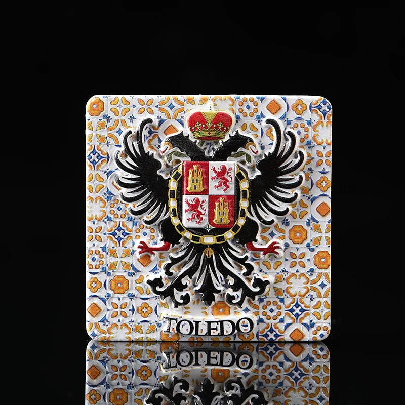 Магнитное украшение для холодильника креативный сувенир путешествий в Испании рефрижератор ручной работы