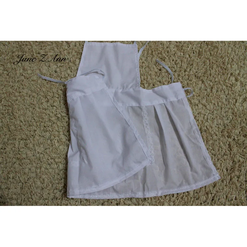 Jane Z Ann 1-2 year Baby Chef Costumes Set White Cook Suit Photography Props roupa de fotografia accessoires photo baby | Детская одежда