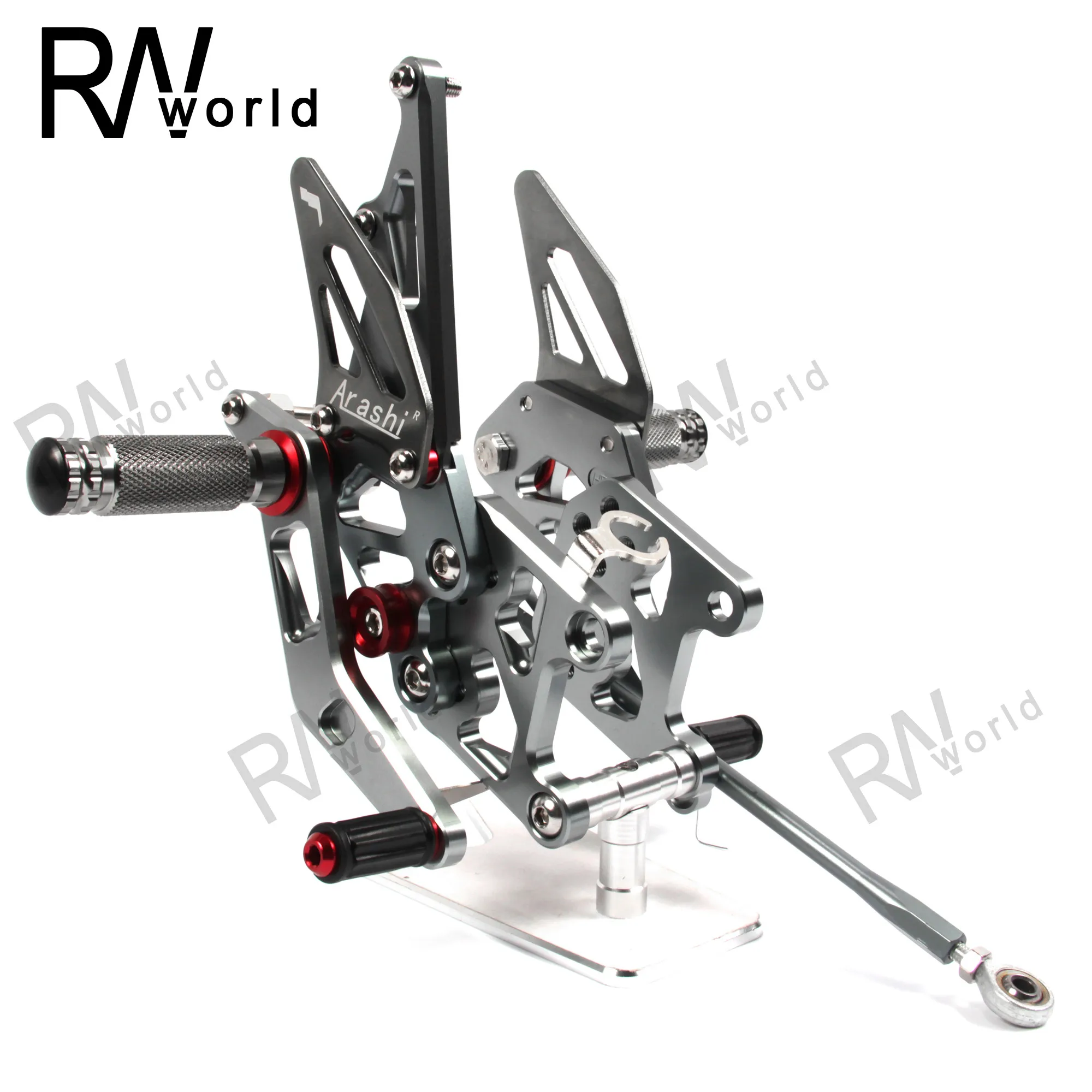 Мотоцикл с ЧПУ Регулируемые задние комплекты наборы подножки педали для HONDA CBR600RR