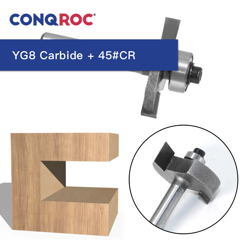 6 мм хвостовик шариковый подшипник с Т-образными пазами t-образный пазов резак