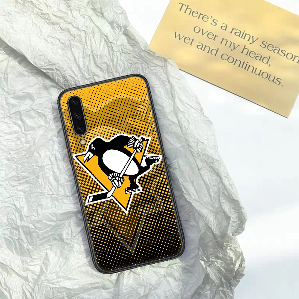 

Pittsburgh Penguin Phone Case For Samsung Galaxy A10 A20 A30 E A40 A50 A51 A70 A71 A J 5 6 7 8 2016 2017 2018 black Etui Trend
