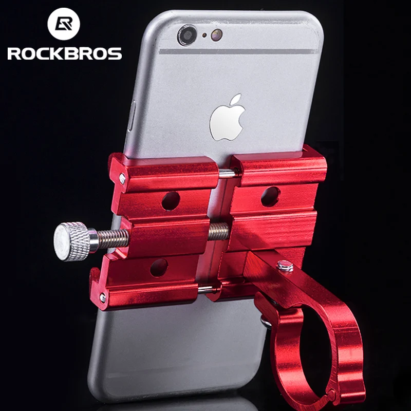 Универсальное Алюминиевое Крепление ROCKBROS для телефона на велосипед регулируемая подставка крепление руль
