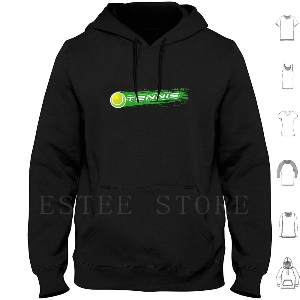 

Tennis Hoodie Long Sleeve Runiproject Tennis Sport Tennis Player Athlete Tennis Ball Match Game