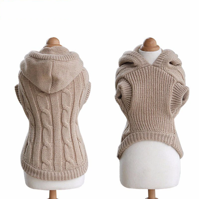 RFWCAK зимняя одежда для домашних животных кошек свитер теплый ветер ретро цвета