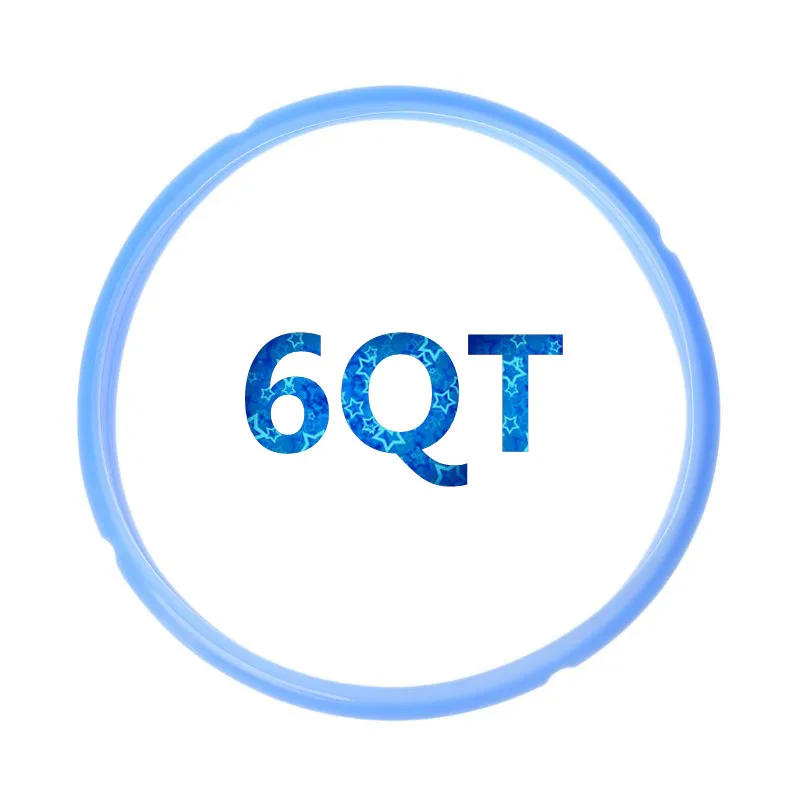 

Silicone Sealing Ring 6/8 Quart For Instant Pot Electric Pressure Cooker Accessories 6 quart blue