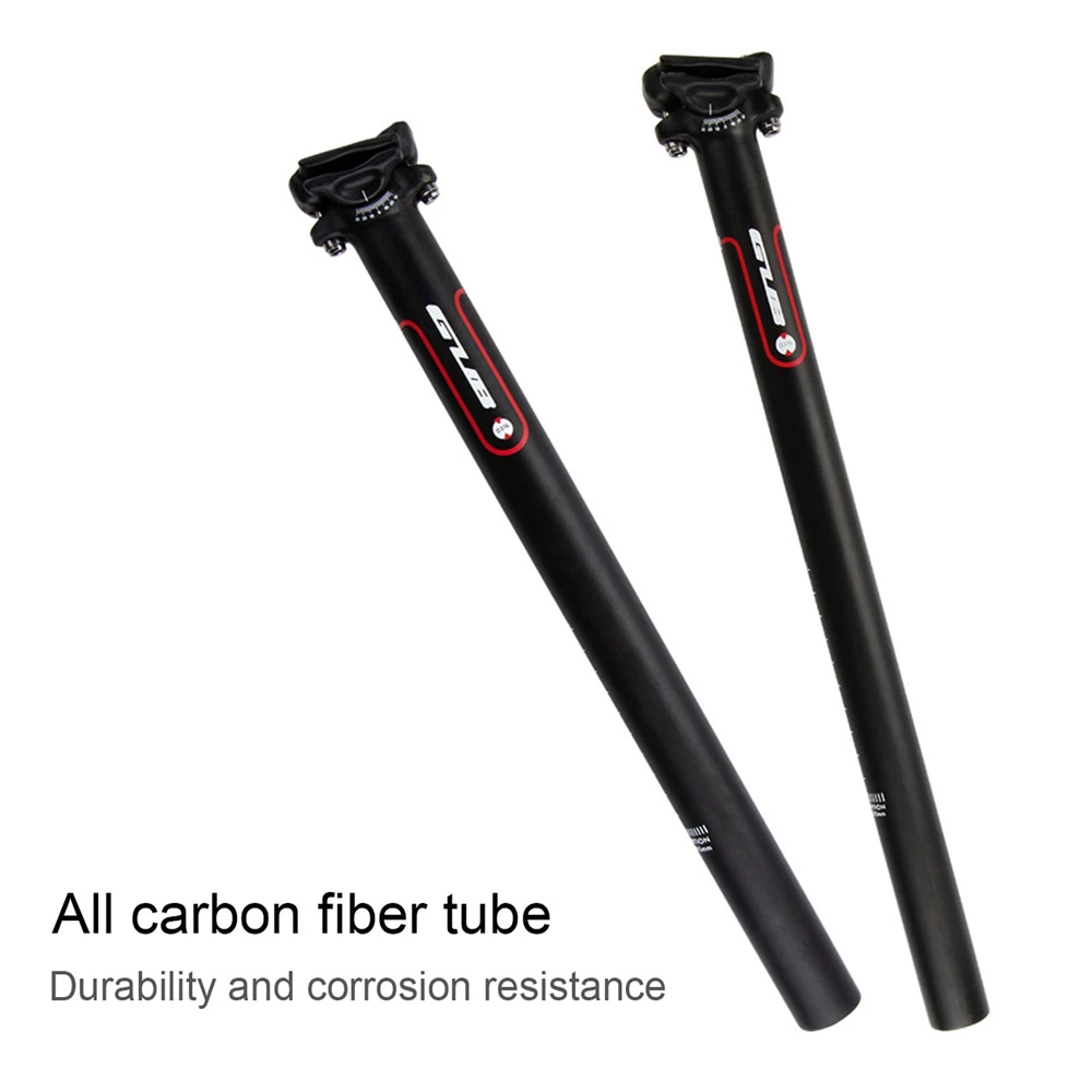 

GUB Carbon Fiber Suspension Seatpost Shock Folding Damping Alu MTB Mountain Bike Bicycle Seat Post 27.2 / 31.6MM