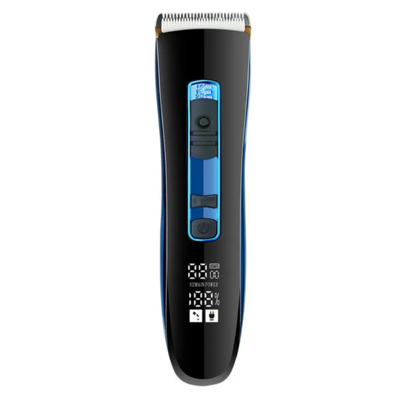 

Electric Hair Trimmer LCD Hair Clipper USB Rechargeable Professional Barber Adjustable Comb Hair Cutting Machine Kit Household