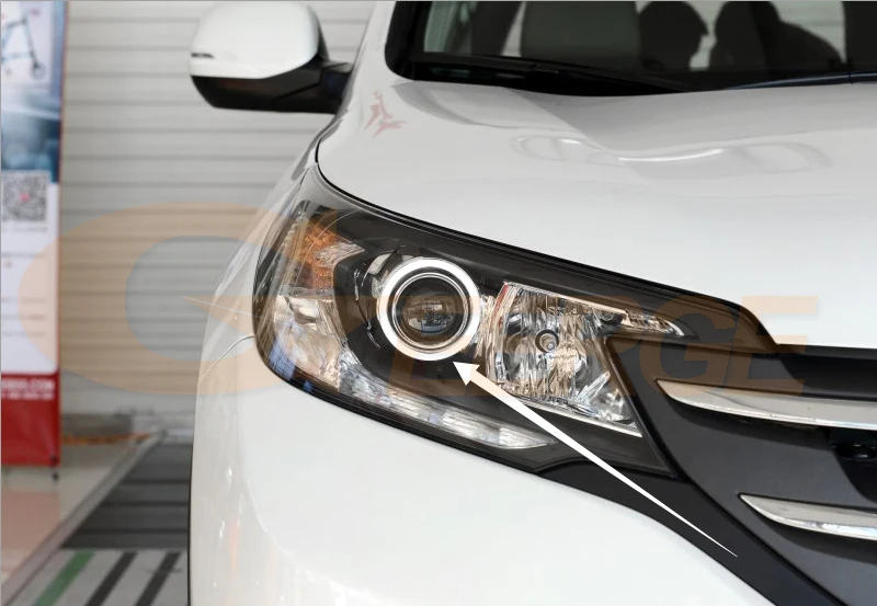 Для honda CR V CRV 2012 2013 2014 проектор фары отличные ультра яркие COB комплект светодиодов
