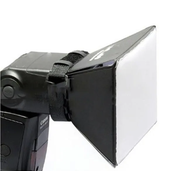 

For Canon Nikon Sony DSLR Speedlite Flash Portable Photography Soft Light Box Softbox Kit Square Flash Diffuser Reflector Hot
