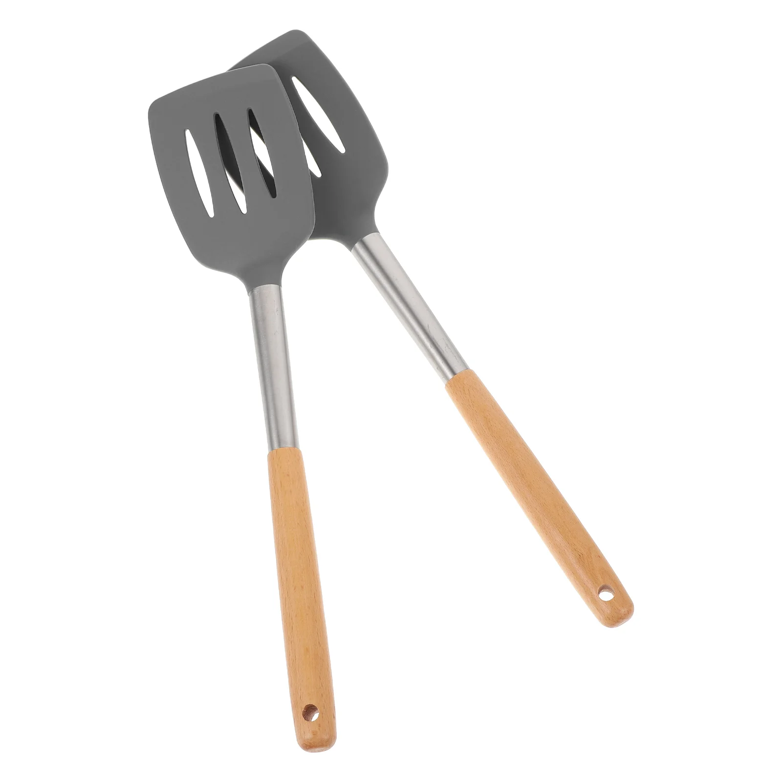 

2 шт., силиконовый шпатель с длинной ручкой