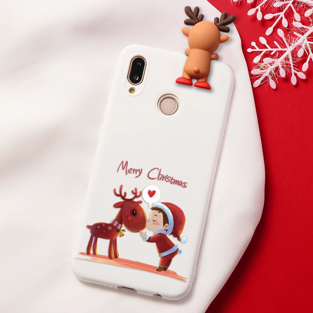 Klbd4-sdlu Рождественские Мягкие TPU чехол s для huawei P30 P20 P10 P8 P9 P10 Коврики 10 20 30 Pro Lite Y6 Y7 Y9 рro рrime P Smart плюс Чехол - Цвет: Klbd4-sdlu