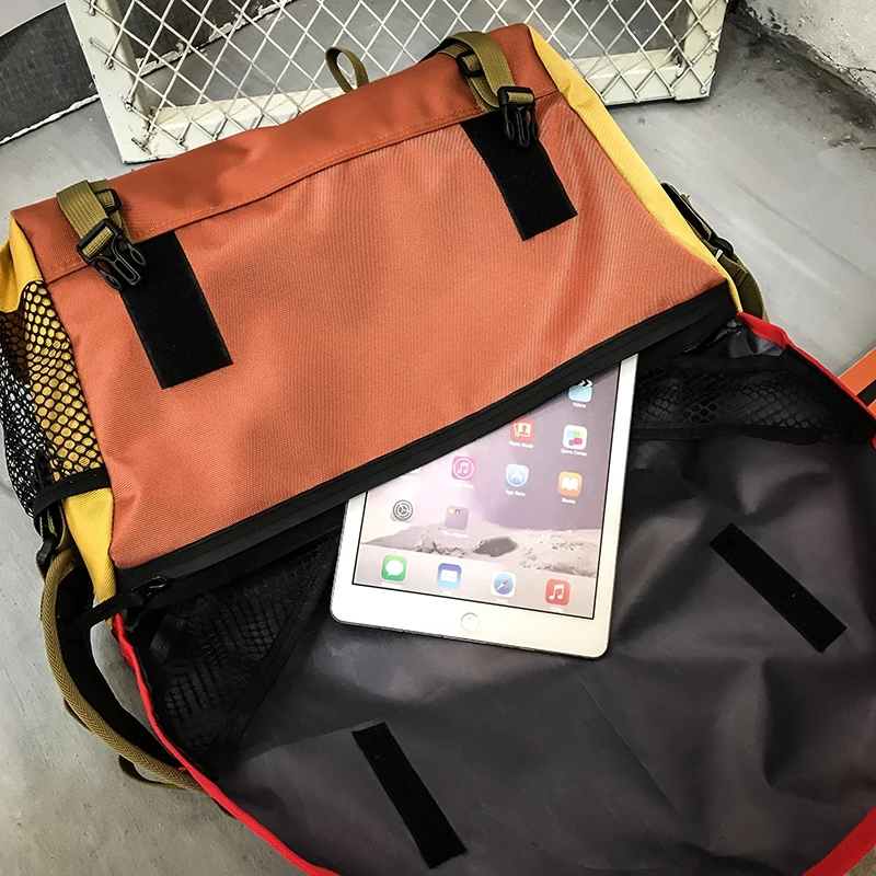 Многофункциональная сумка через плечо с отражающей полоской водонепроницаемая