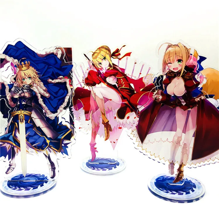 Fate Grand Order FGO Artoria Pendragon Saber Joan of Arc акриловая фигурка подвеска брелок Коллекционная
