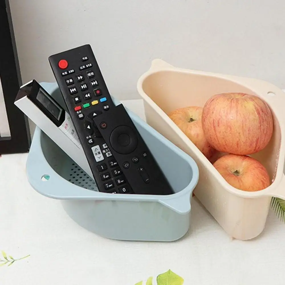 

Kitchen Triangular Sink Filter Mesh Drainer Vegetables and Fruits Drain Basket Suction Cup Storage Tool Filter Mesh Frame