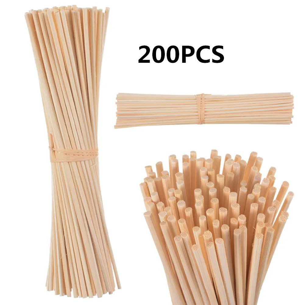 200pcs 90/100/120/200 шт Ротанговые бердовые палочки пористый ароматизатор диффузор эфирного масла диффузор палочки из ротанга для дома, ванной комнаты украшения - Цвет: 200pcs