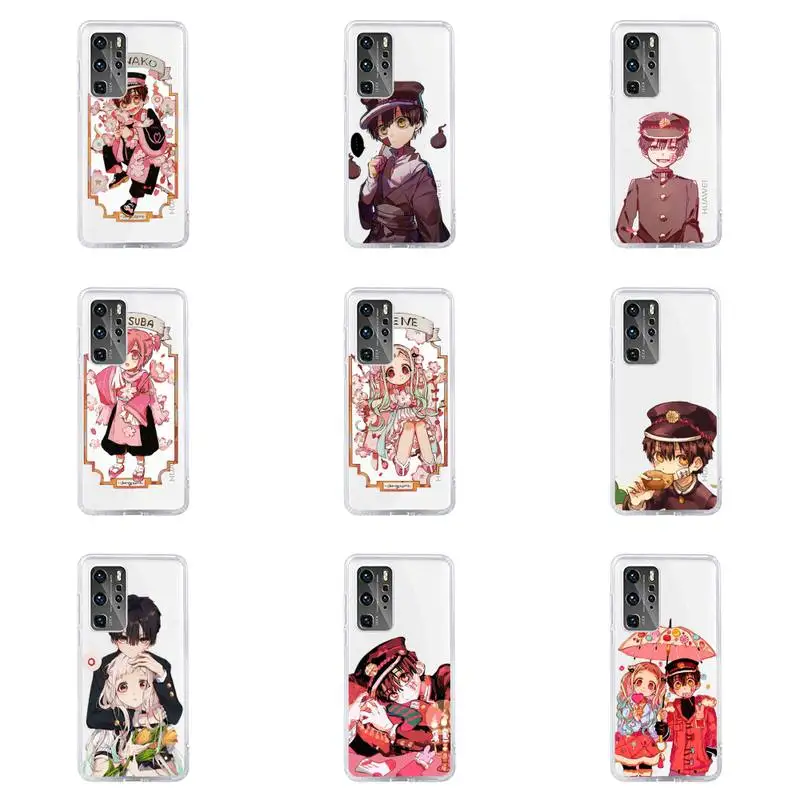 

Ground-bound boy Hanako-kun Phone Case For Huawei P40 P30 P20 Mate Honor 10i 30 20 i 10 40 8x 9x Pro Lite Transparent Cover