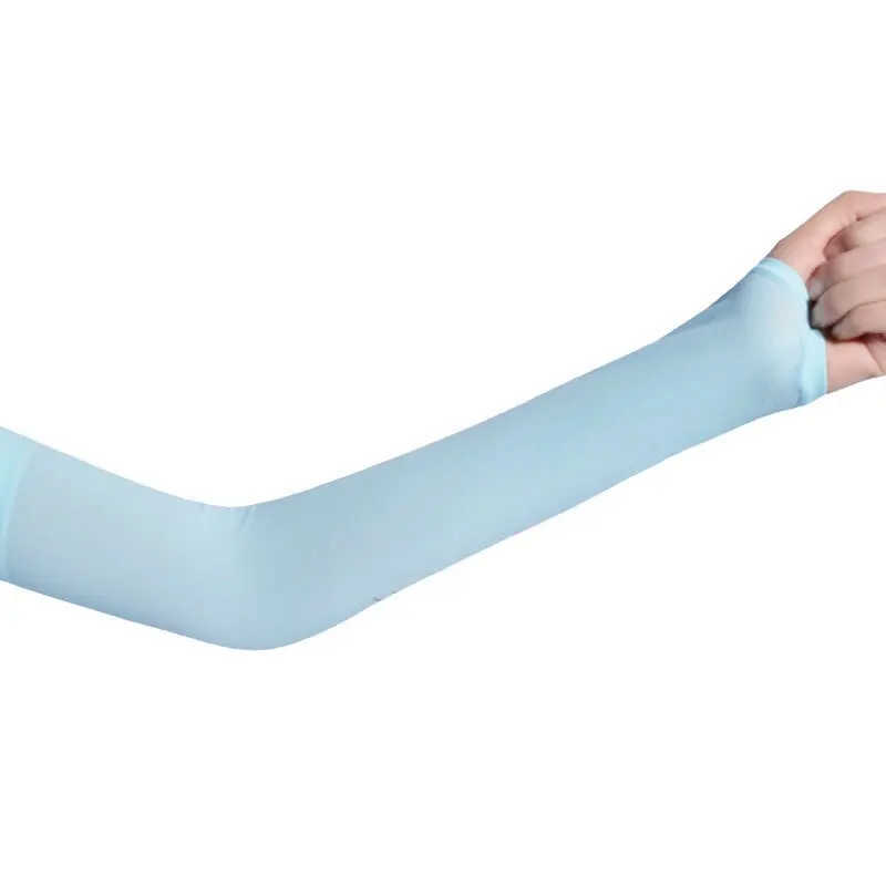 1 pair Blue 1 шт. крутой мужской спортивный рукав для езды на велосипеде для бега велосипедный УФ Защита от солнца запонка Защитная велосипедная рука гетры рукава уличные - Цвет: 1 pair Blue