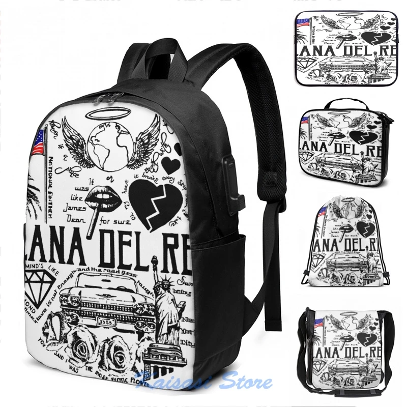 Сумка рюкзак для ноутбука с USB зарядкой мужчин и женщин|Мужские рюкзаки| |