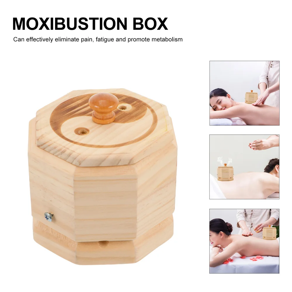 

1pc Household Moxibustion Box Navel Belly Moxa Wormwood Box Moxa Therapy Tool