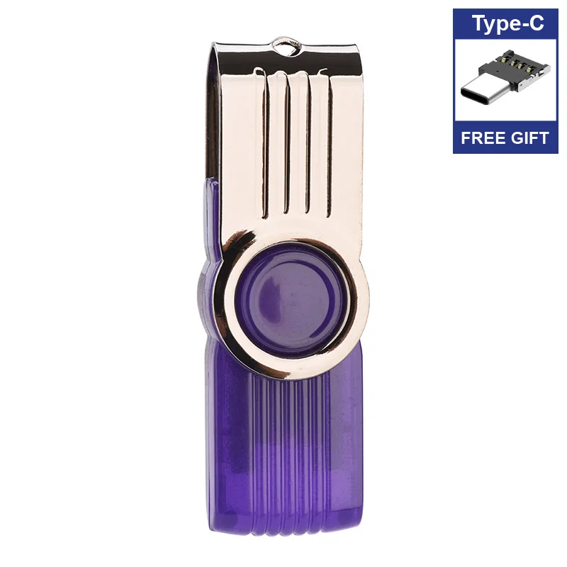 Подарочный высокоскоростной адаптер type-C USB флеш-накопитель 256 ГБ 128 Гб 64 ГБ 32 ГБ Флешка USB 2,0 карта памяти флеш-накопитель