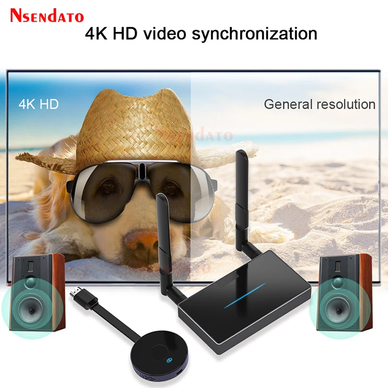 Адаптер для ТВ-приставки 50 м Ultra 5G 4K HD VGA HDMI