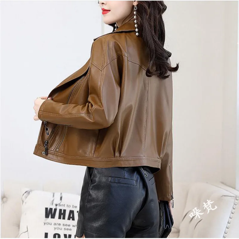 DUOFAN-abrigos de piel de oveja auténtica para mujer, chaqueta de aviador, prendas de vestir, Casaco femenino, ropa de calle DF0008, primavera y otoño, 2021