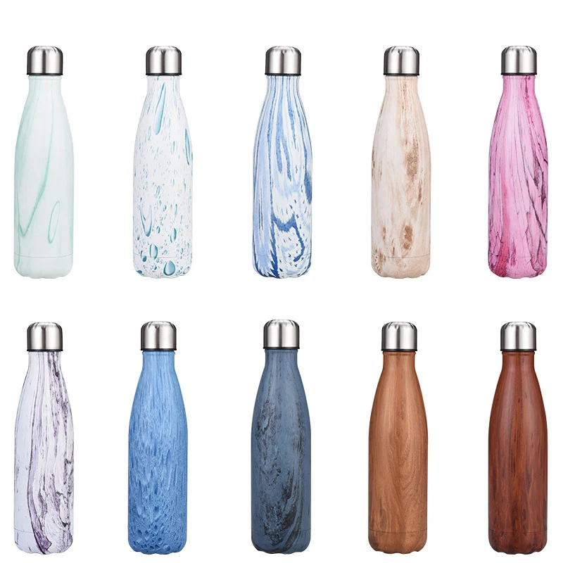 Герметизирующий холодный кружка-термос фляжка из нержавеющей стали для дерева