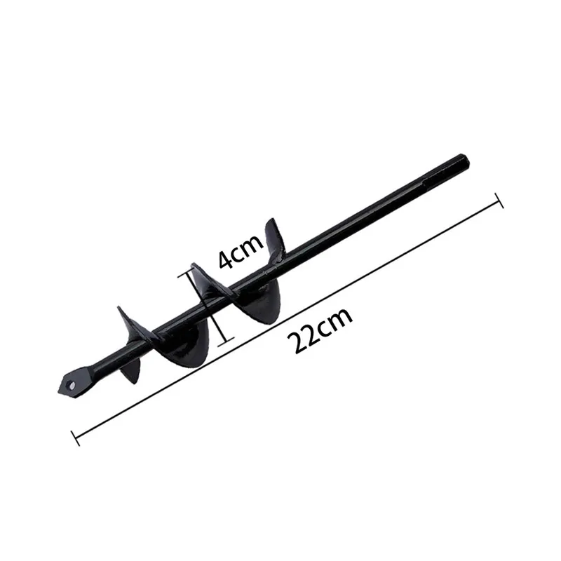 1 шт. Земляной Бур экскаватор отверстие инструменты на ёршиках сверло забор