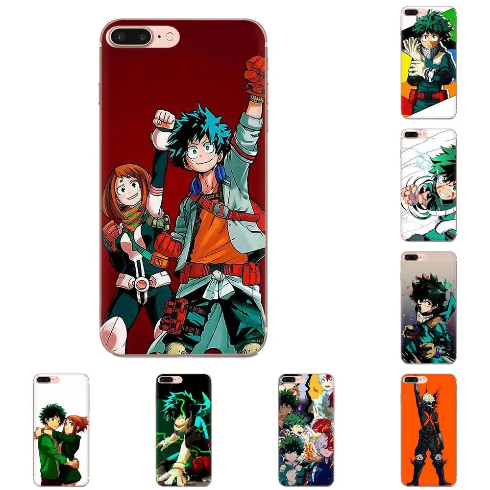 For Xiaomi Redmi Mi 4 7A 9T K20 CC9 CC9e Note 7 9 Y3 SE Pro Prime Go Play Soft TPU Cell Phone Cases Hero Academia | Мобильные