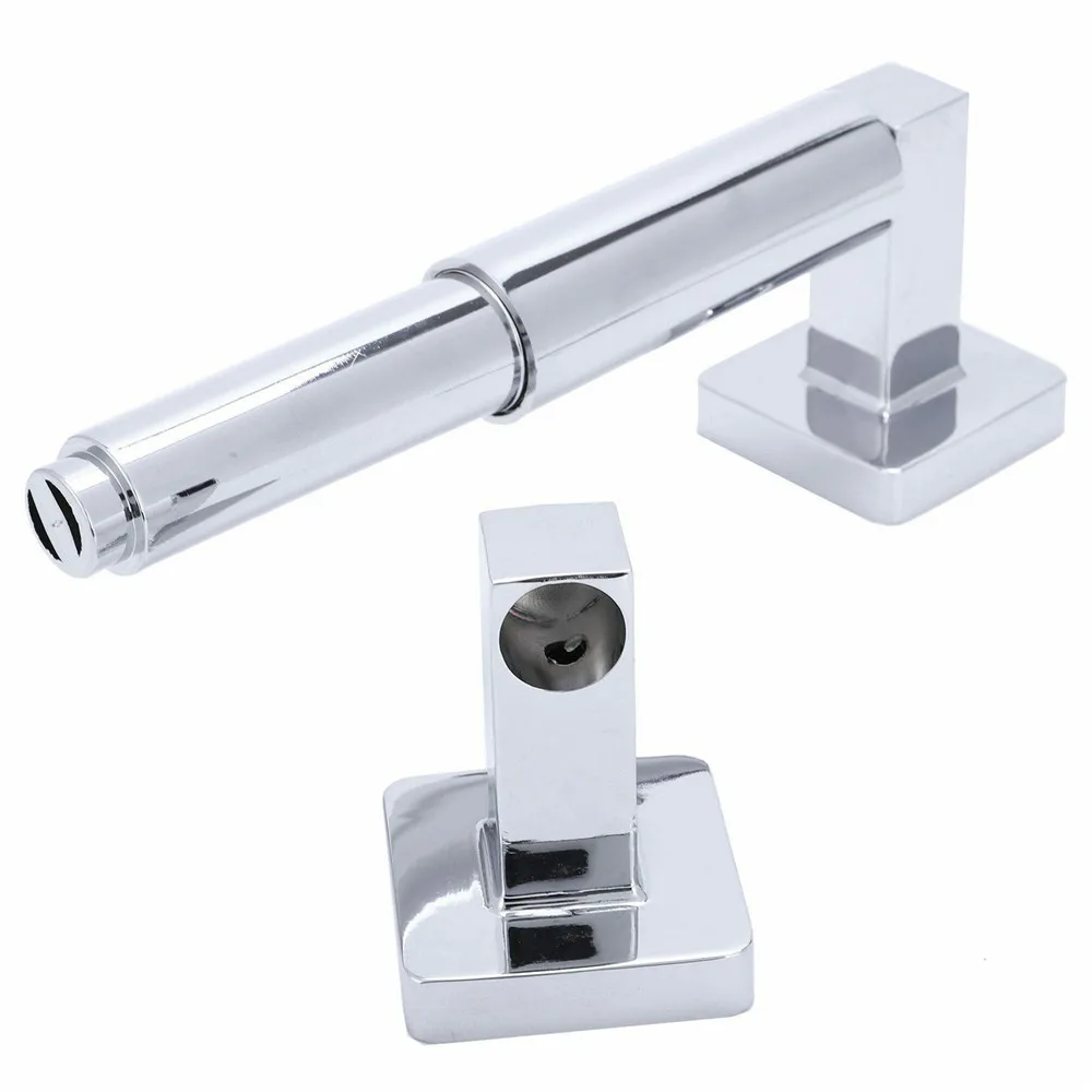 

Toilet Wall Mount Toilet Paper Holder Round Toilet Roll Holder Tissue Paper Stand Bathroom Storage Chrome